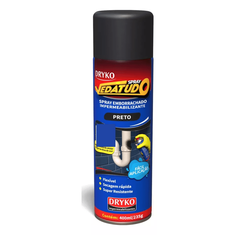 IMPERMEAB. SPRAY EMBORRACHADO VEDA TUDO 400ML