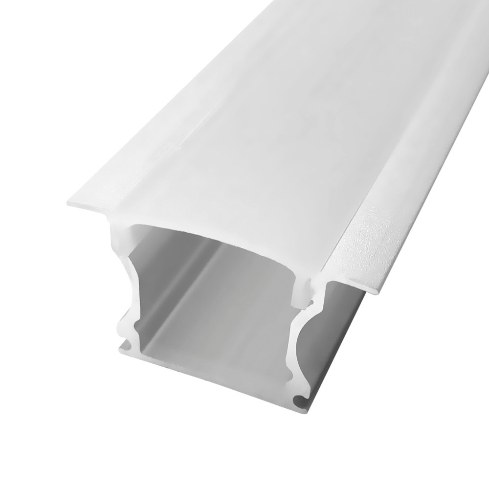 PERFIL EMB. ALUM. BRANCO 25X14,5X17,4MM C/3MTS