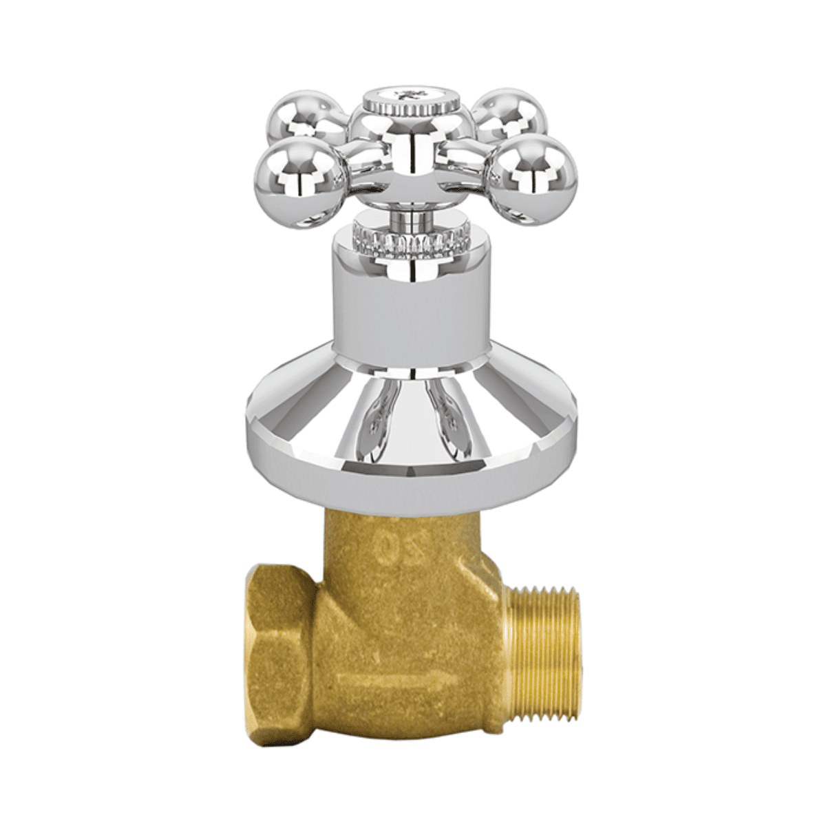 REGISTRO PRS CANOP 1/2" R 16 PT E 1/2 VOLTA ICO
