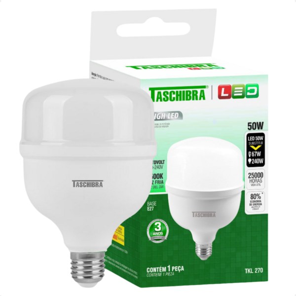 LAMPADA LED BIV 61W 6500K TASCHIBRA
