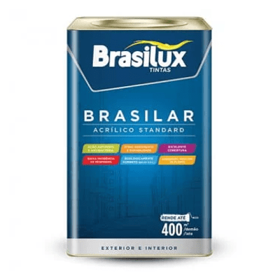 TINTA ACRI BRASILAR BRANCA 18LTS