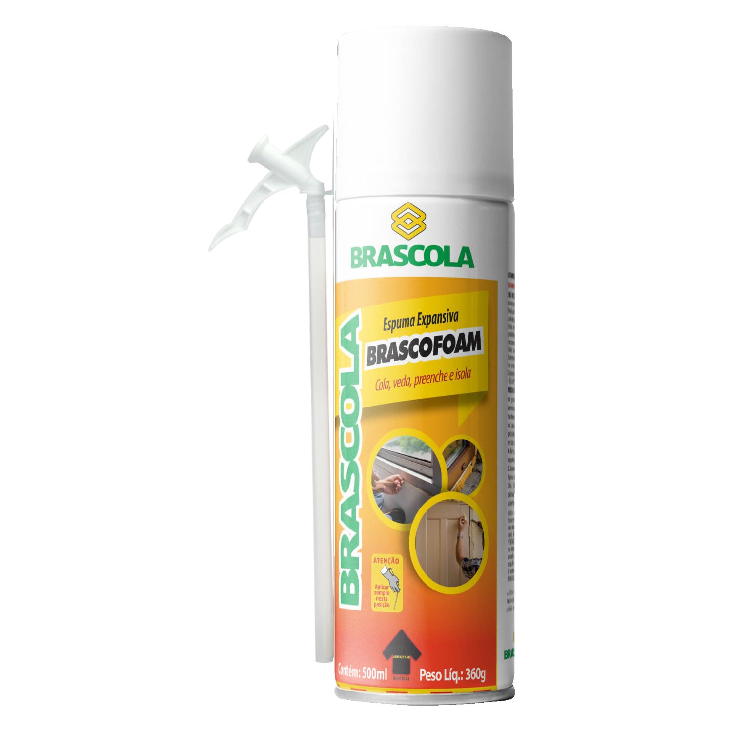 ESPUMA EXPANSIVA 500ML BRASCOLA