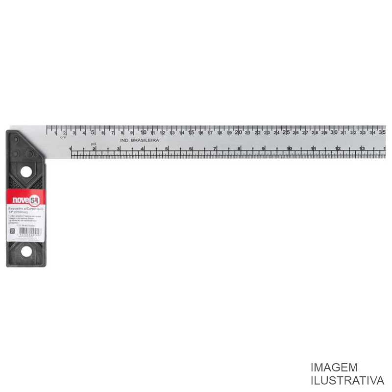 ESQUADRO CB ALUM. 12" 30CM