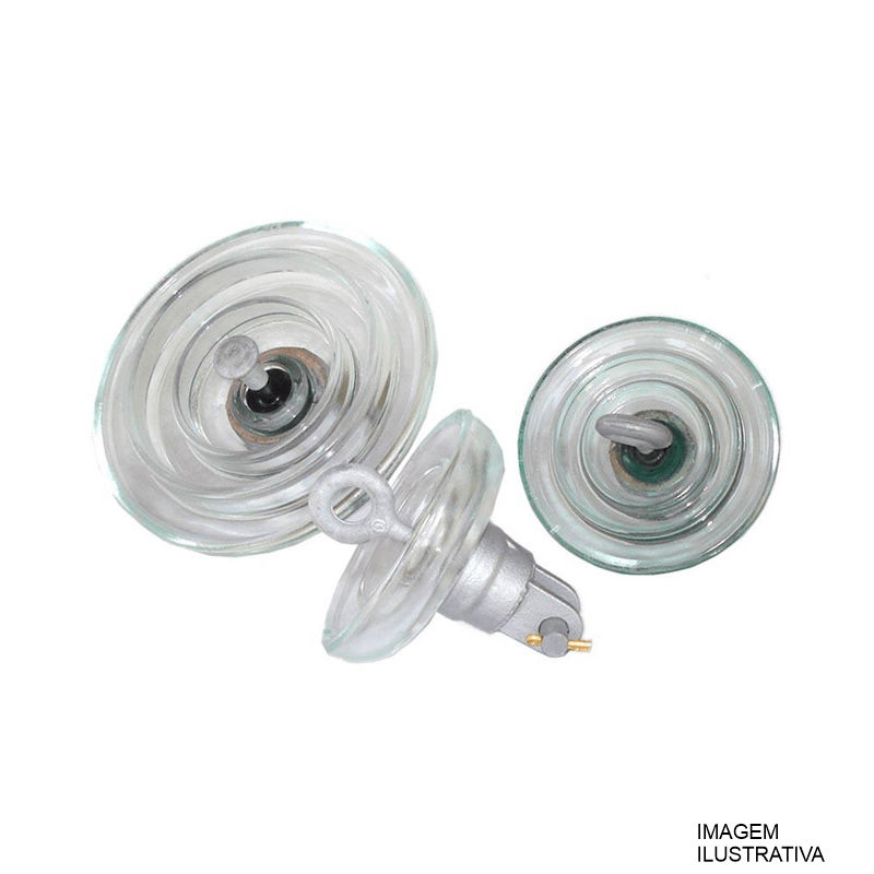 ISOLADOR SUSPENSAO 254MM 80KN C/BOLA