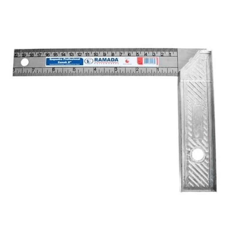 ESQUADRO CB ALUM. 10" 25CM