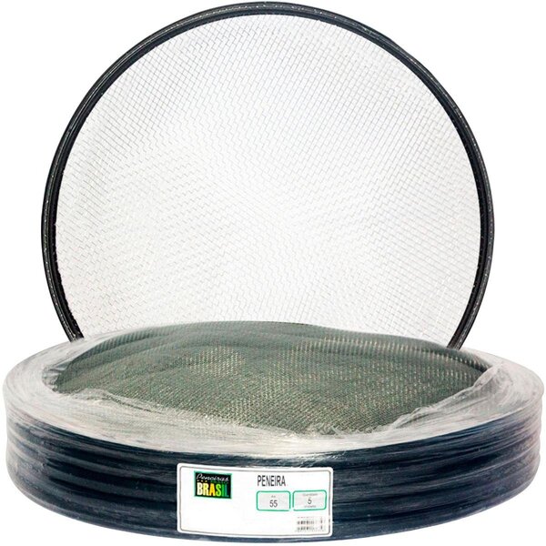 PENEIRA P/ AREIA ARO PLASTICO 55CM
