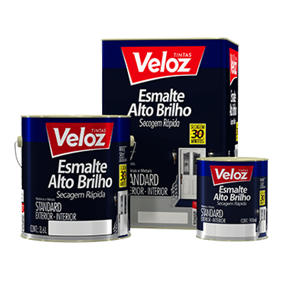 TINTA VELOZ ESM/SINT CINZA ESCURO 3,000ML