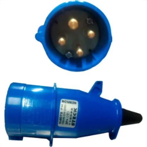 PINO 3POLOS STECK 2P+T 16A 200/250V AZ N3076