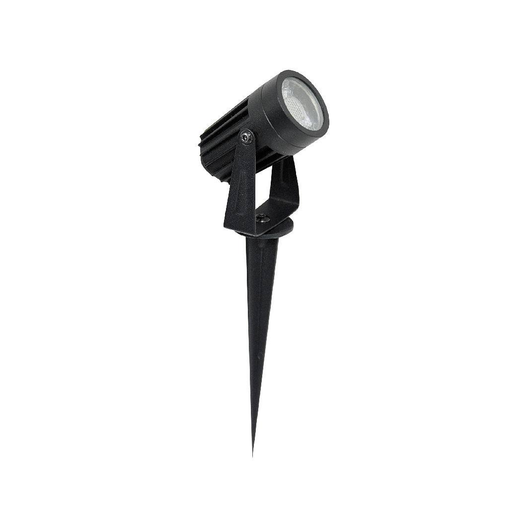 ESPETO FERRO P/JARDIM 03W 6000K LED COB 11060