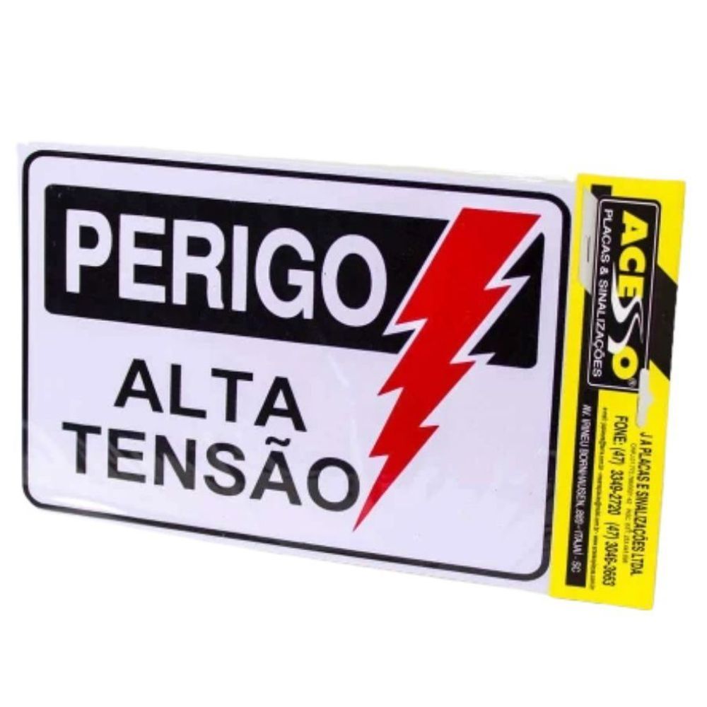 PLACA SINALIZACAO 20X30CM VENDO