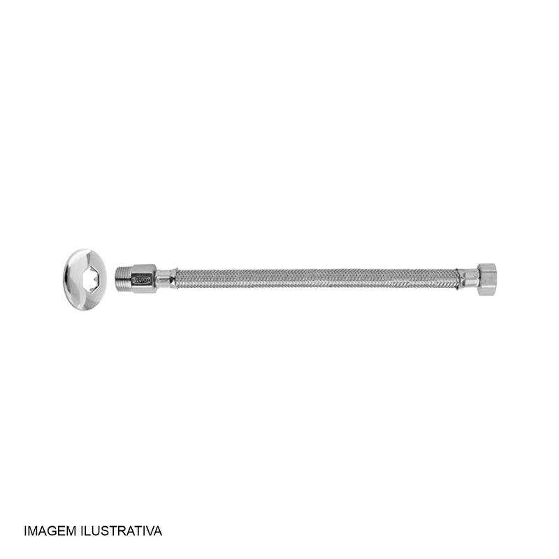 ENGATE FLEX METALICO 60CM TIGRE