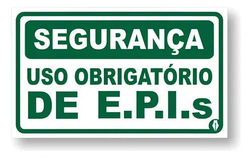 PLACA SINALIZ. 30X18CM USO OBRIGATORIO/MASCARA