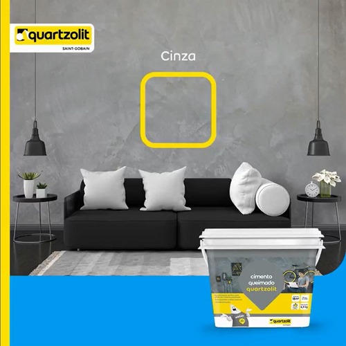 CIMENTO QUEIMADO QUARTZOLIT 4,5KG