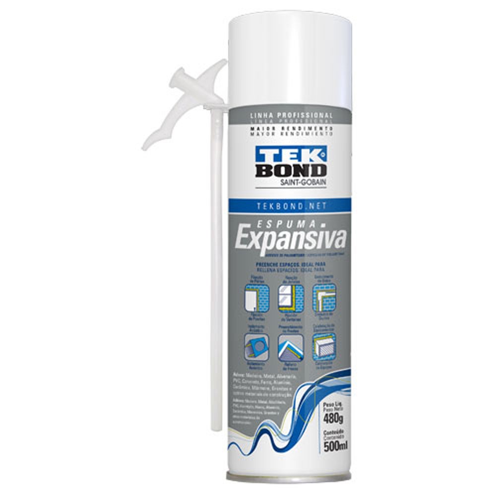 ESPUMA EXPANSIVA 500ML TEKBOND/REFOC