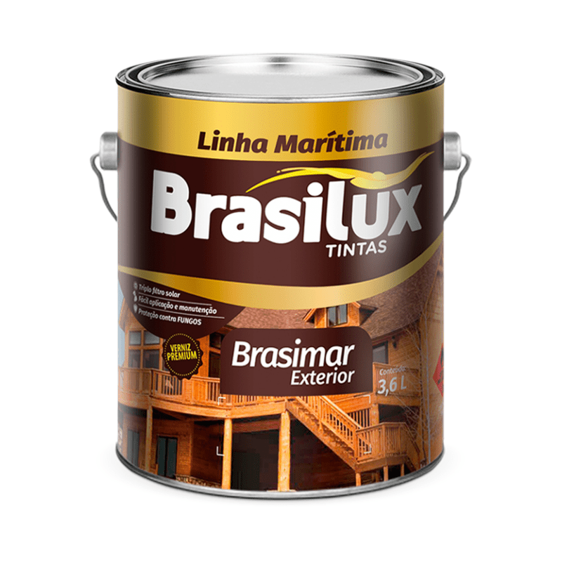 VERNIZ IMBUIA 3.600LTS TINGIDOR BRASILUX