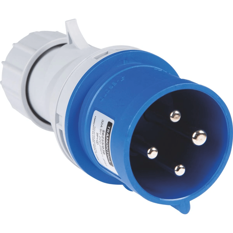 PINO 4POLOS TRAMONTINA 3P+T 32A 220/250V