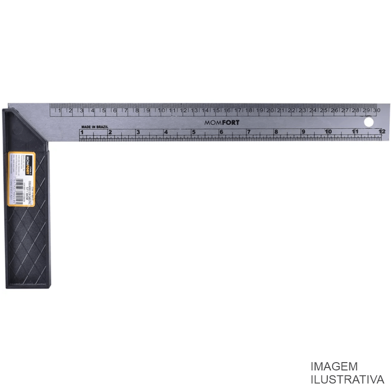 ESQUADRO CB PLAST. 12"